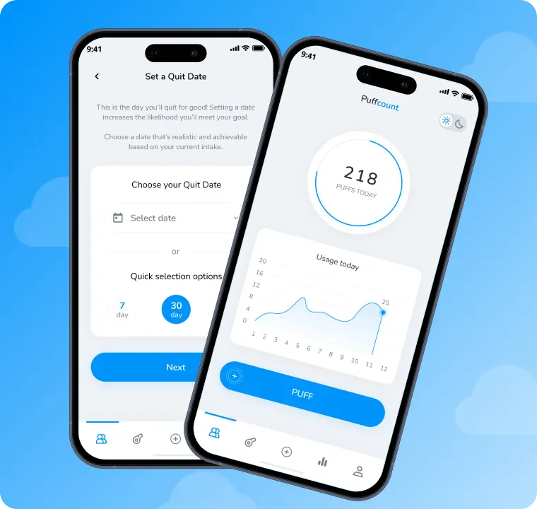 Puff Count — Vaping Cessation & Habit Tracking