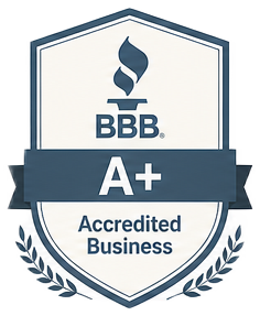 BBB — A+ Accredited Business award badge for Wve Labs