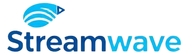 Streamwave logo — Media & Entertainment product built by Wve Labs